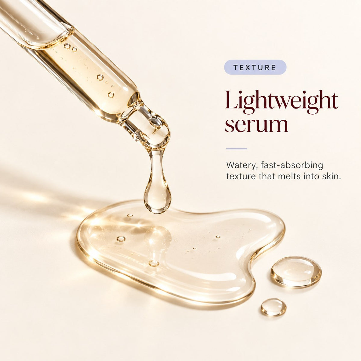 Auris EVEN Alpha Arbutin 2% Serum with Ceylon Nil Manel lightweight serum texture