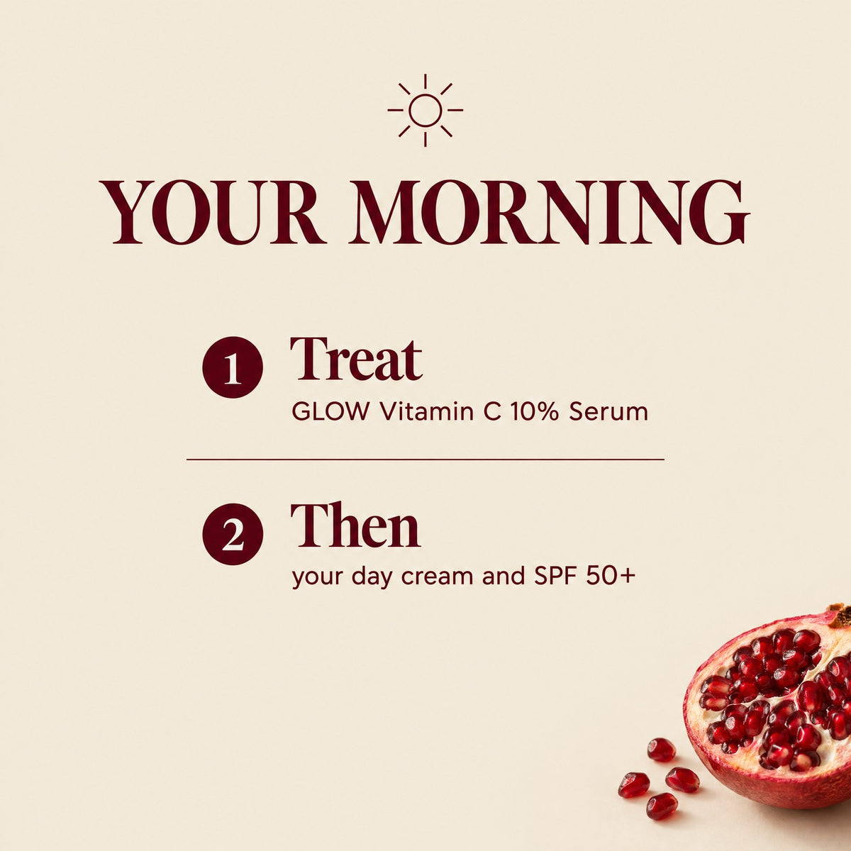 Auris GLOW Starter: the morning routine, step by step