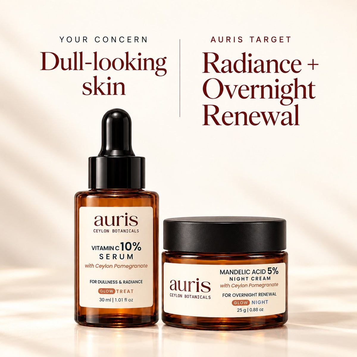 OLD (restored for review) — Auris GLOW Starter for dull-looking skin