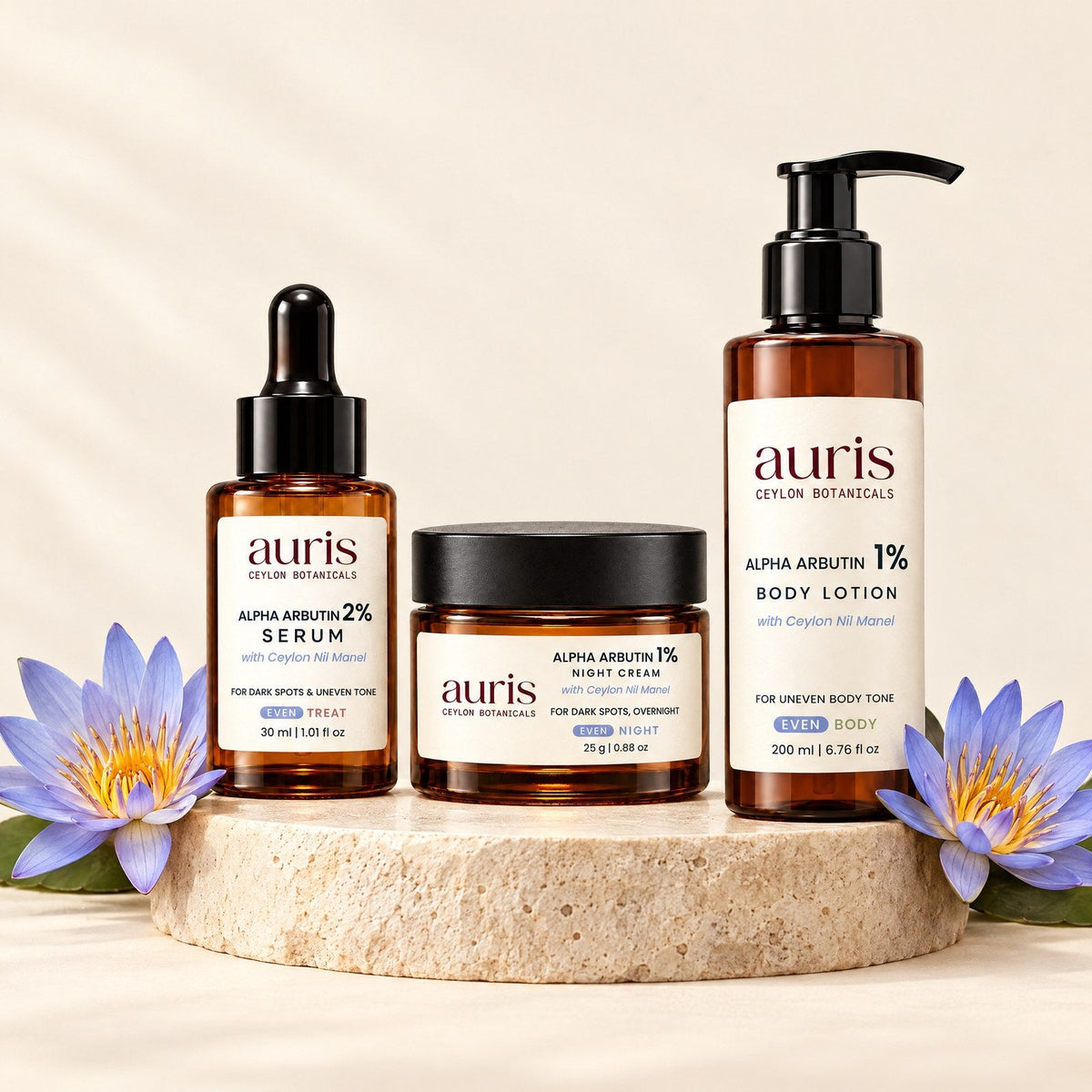 Auris EVEN — Ceylon botanical skincare