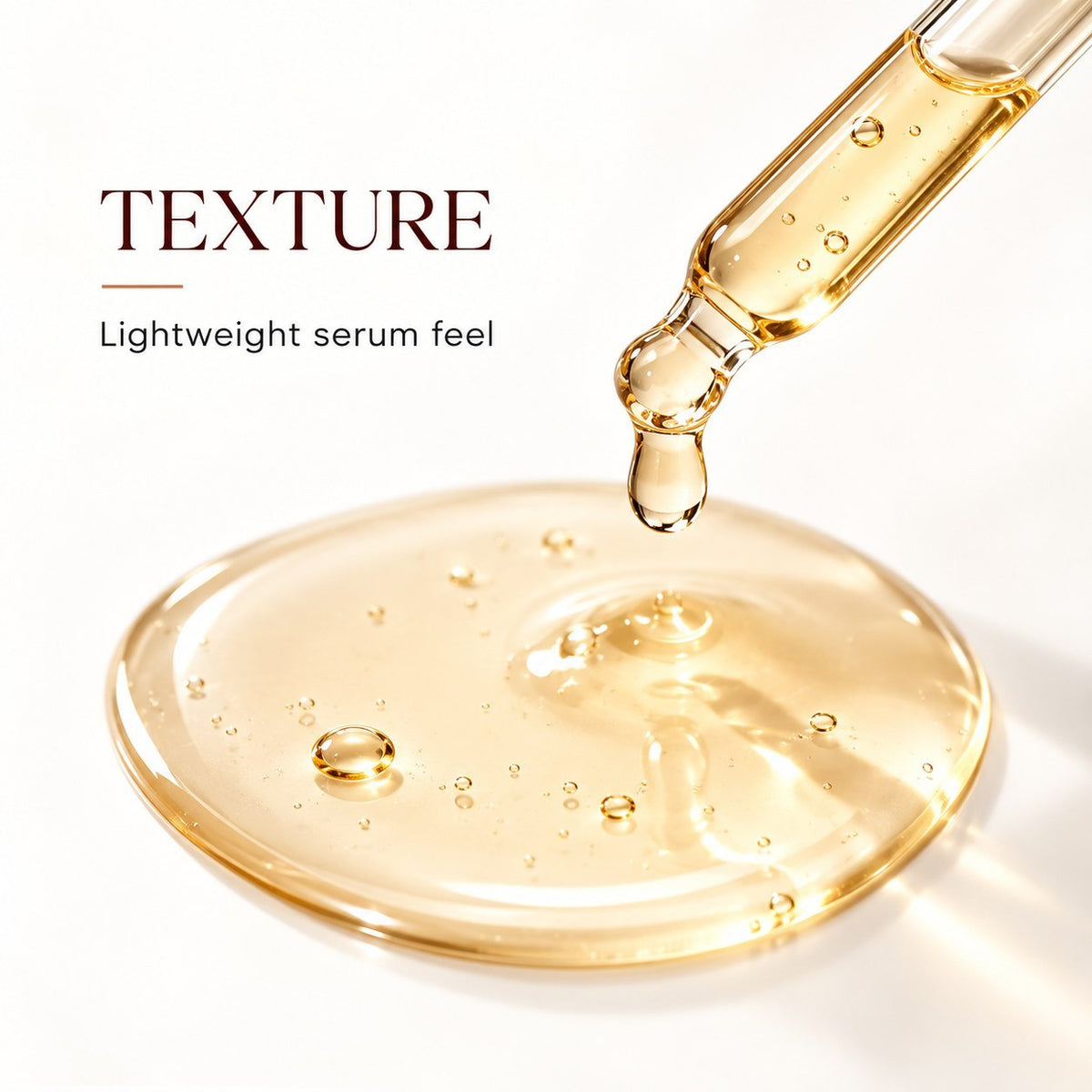 Auris GLOW Vitamin C 10% Serum with Ceylon Pomegranate lightweight serum texture