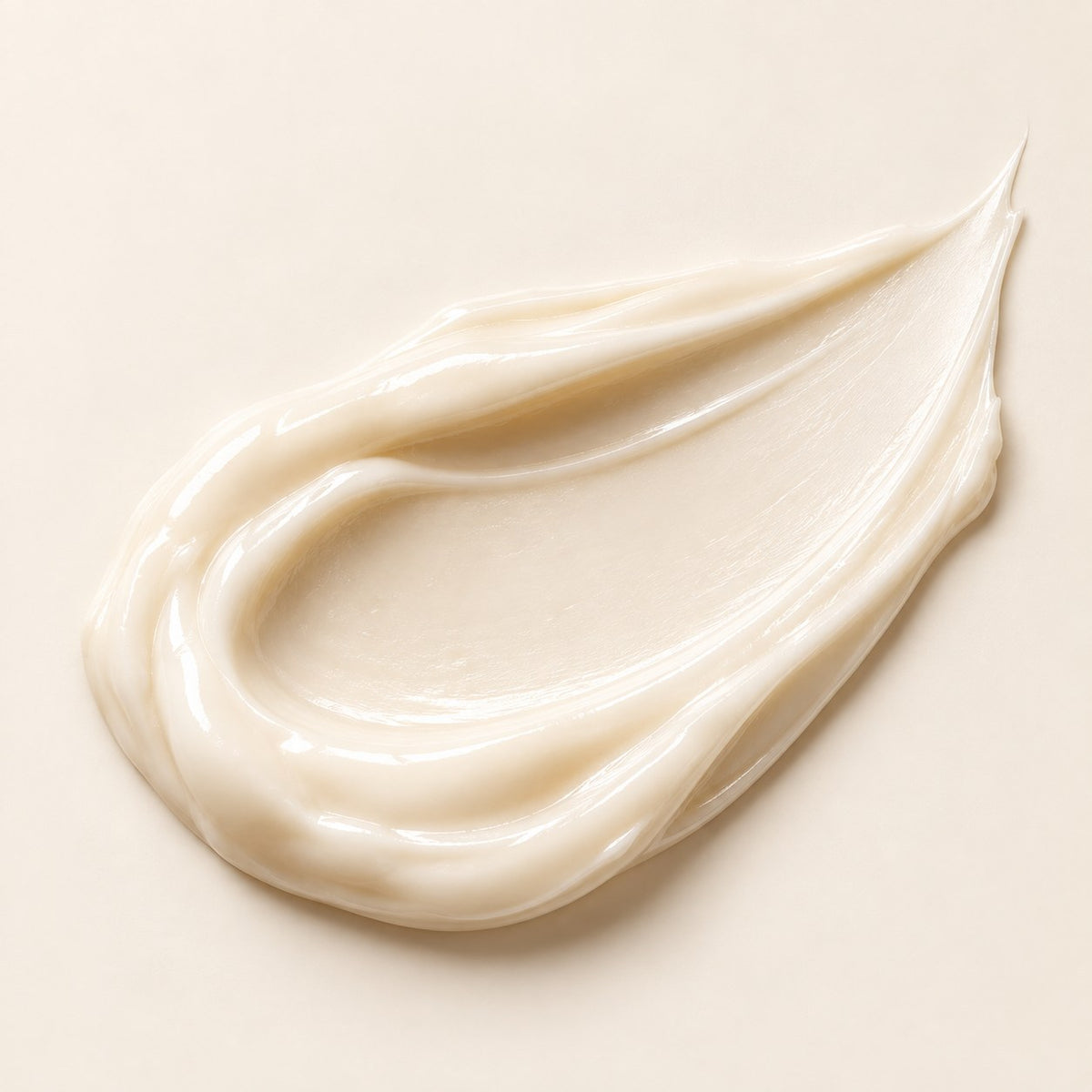 Auris GLOW Mandelic Acid 3% Night Cream with Ceylon Pomegranate cream texture swatch