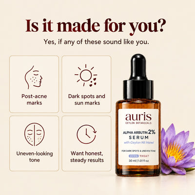 Auris EVEN Alpha Arbutin 2% Serum: who it is made for