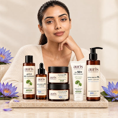 Auris EVEN Ritual: the routine on a vanity